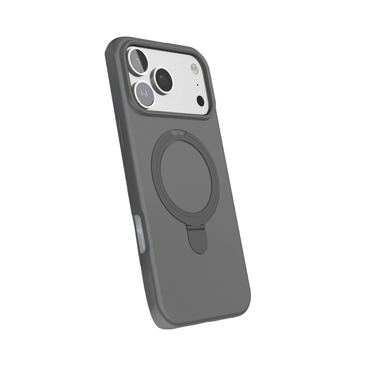 Apple İphone 17 Pro Max Regal Magsafe Standlı Kapak - Titan Gri
