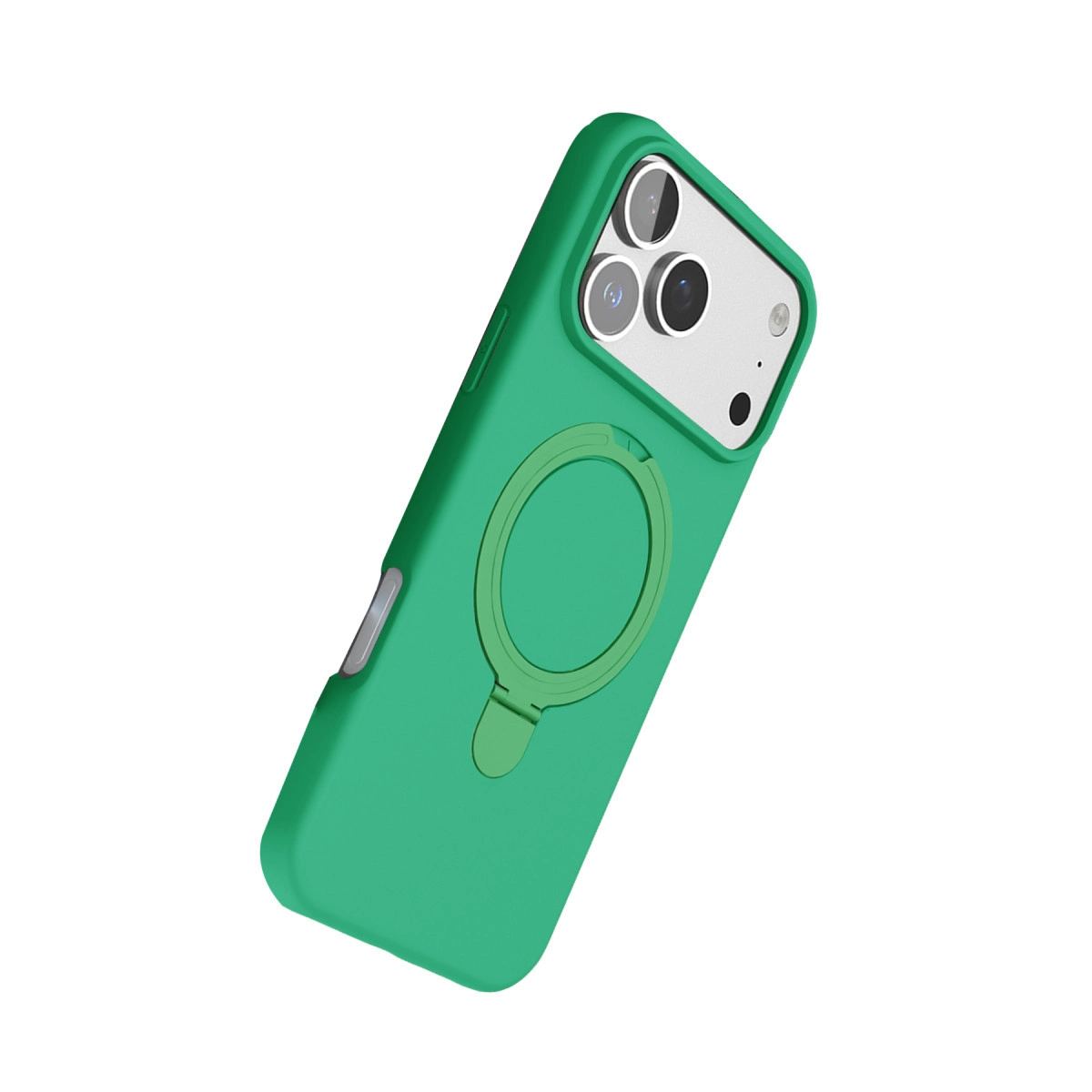 Apple İphone 17 Pro Max Regal Magsafe Standlı Kapak - Yeşil