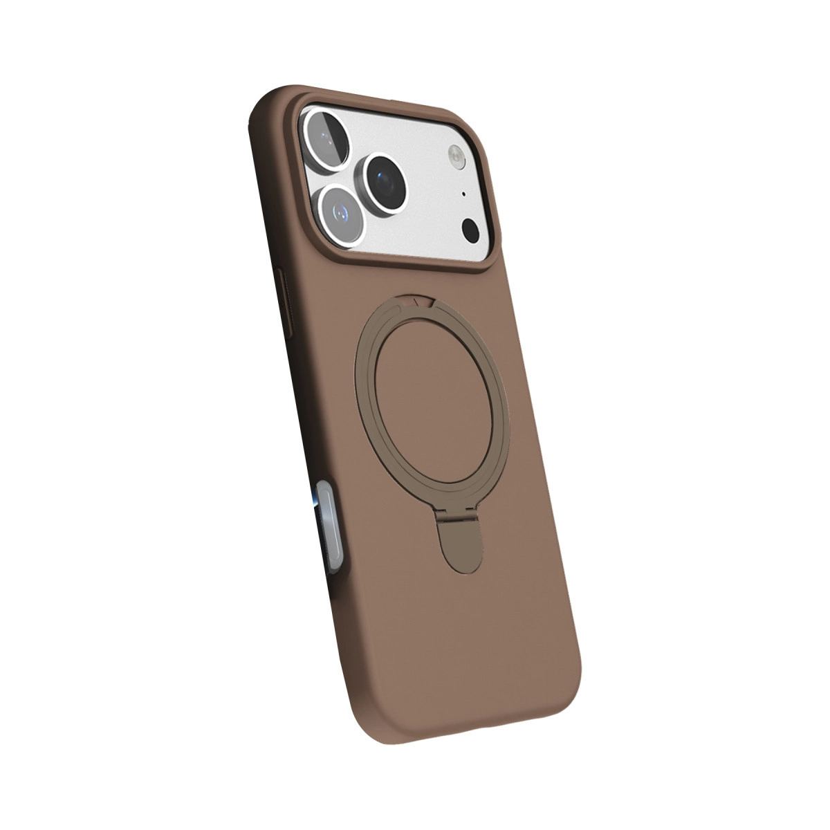 Apple İphone 17 Pro Max Regal Magsafe Standlı Kapak - Çöl Titanyum
