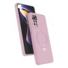 Xiaomi Redmi Note 12 Pro 4g Regal Magsafe Standlı Kapak - Açık Pembe