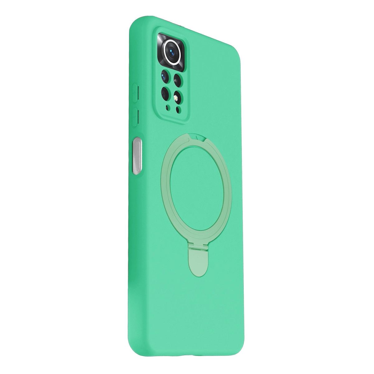 Xiaomi Redmi Note 12 Pro 4g Regal Magsafe Standlı Kapak - Yeşil