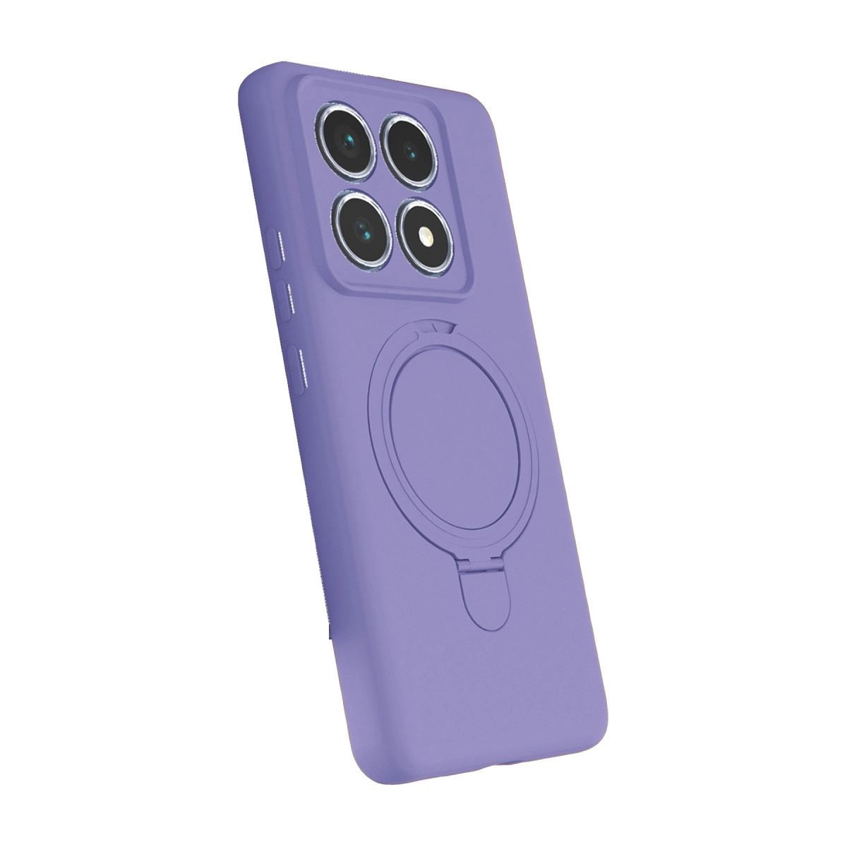 Xiaomi Mi 14t Pro Regal Magsafe Standlı Kapak - Lila
