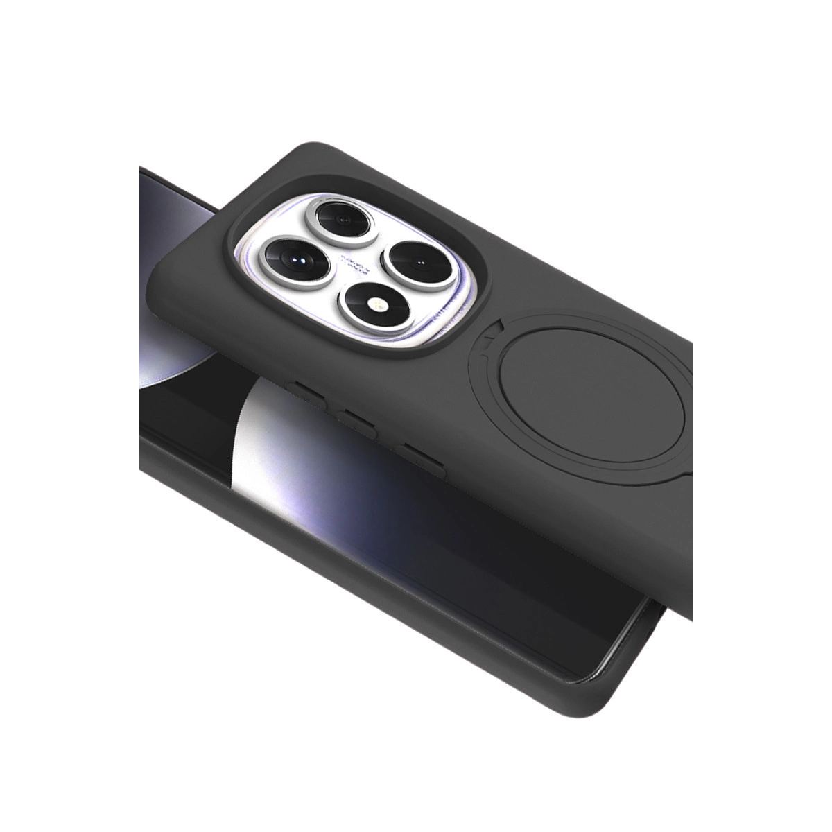 Xiaomi Redmi Note 14 Pro 4g Regal Magsafe Standlı Kapak - Titan Gri