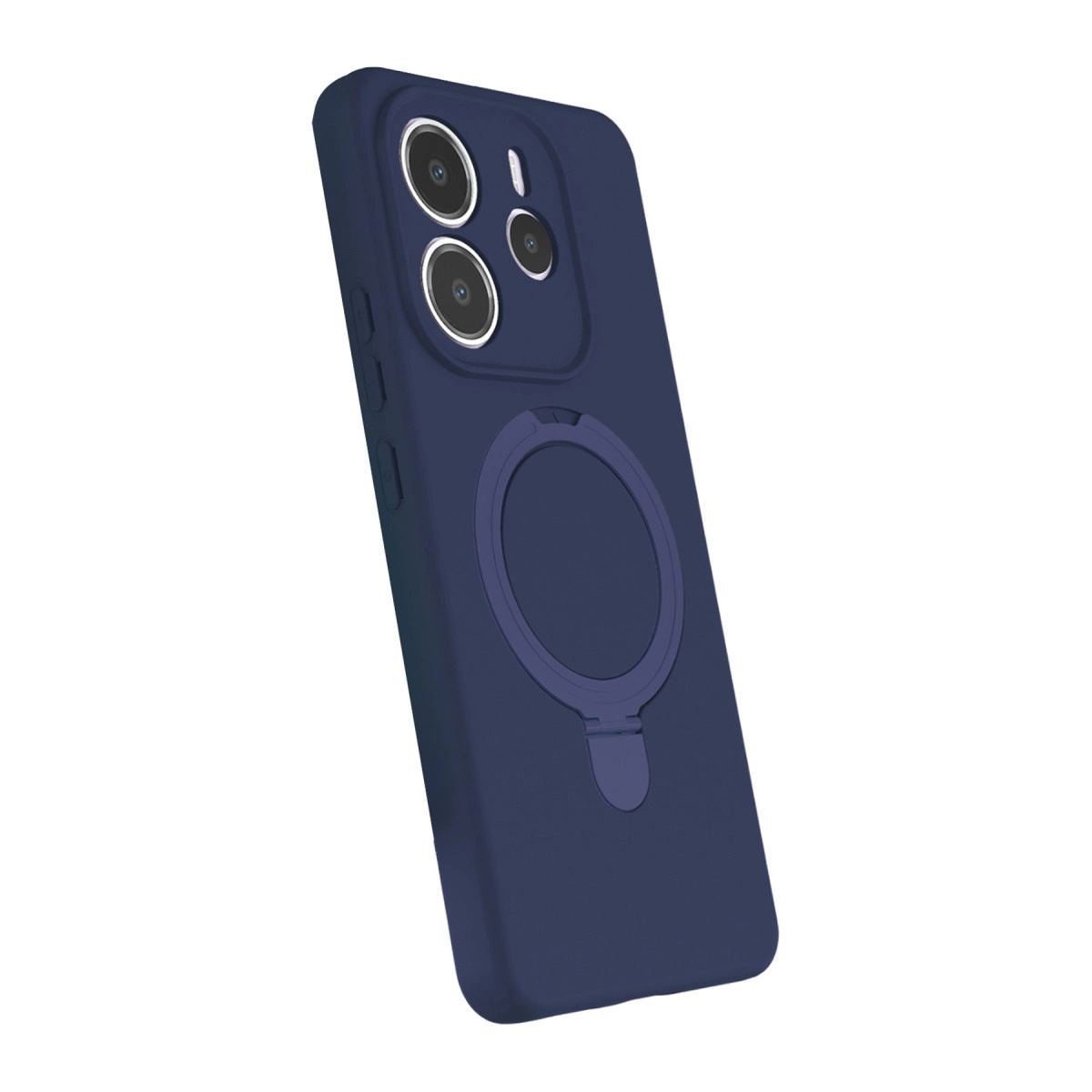 Xiaomi Redmi Note 14 4g Regal Magsafe Standlı Kapak - Lacivert
