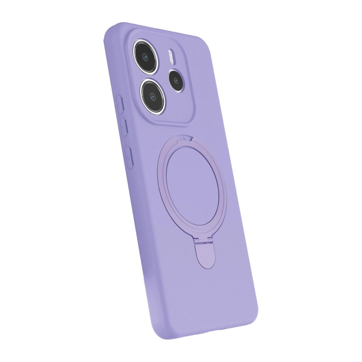 Xiaomi Redmi Note 14 4g Regal Magsafe Standlı Kapak - Lila