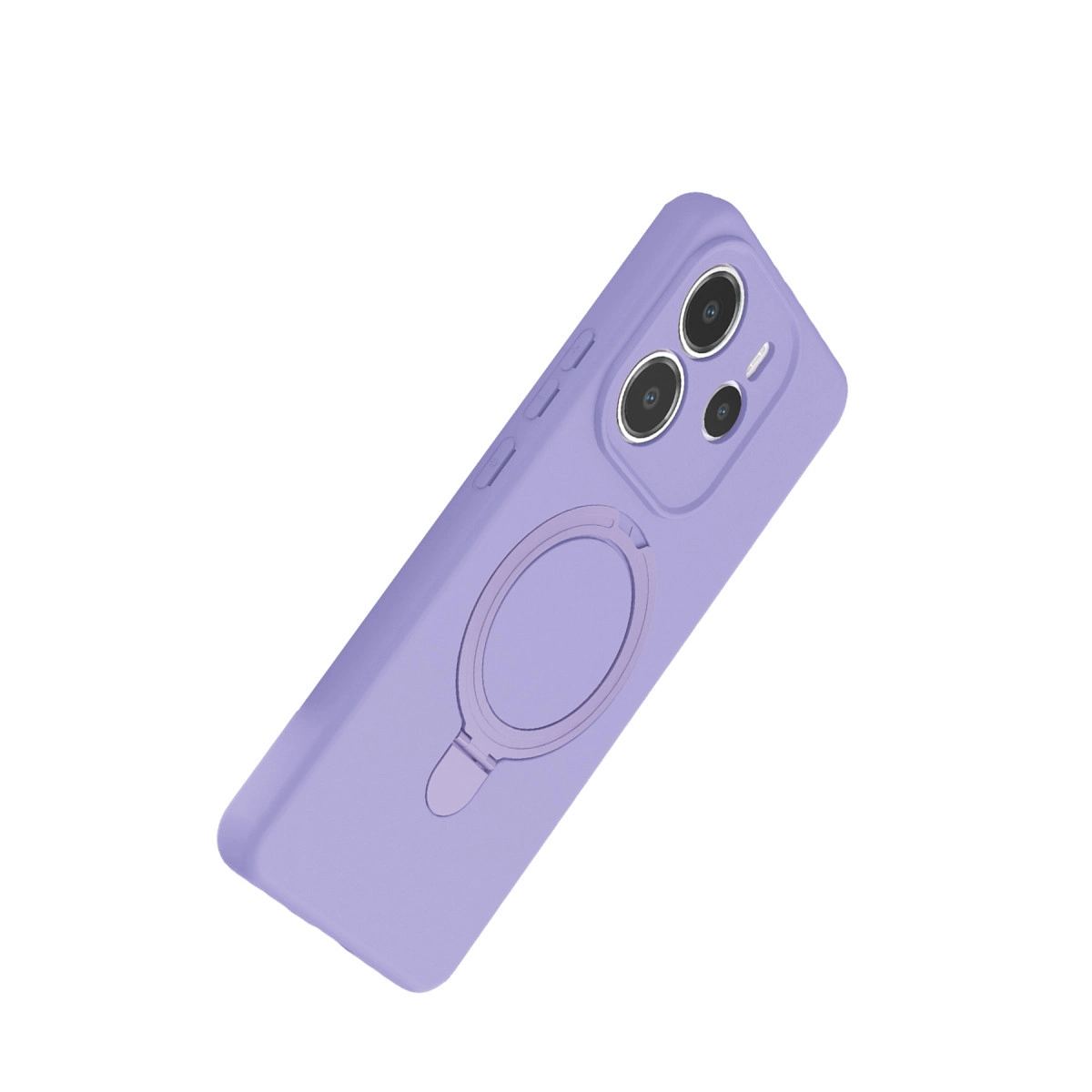 Xiaomi Redmi Note 14 4g Regal Magsafe Standlı Kapak - Lila