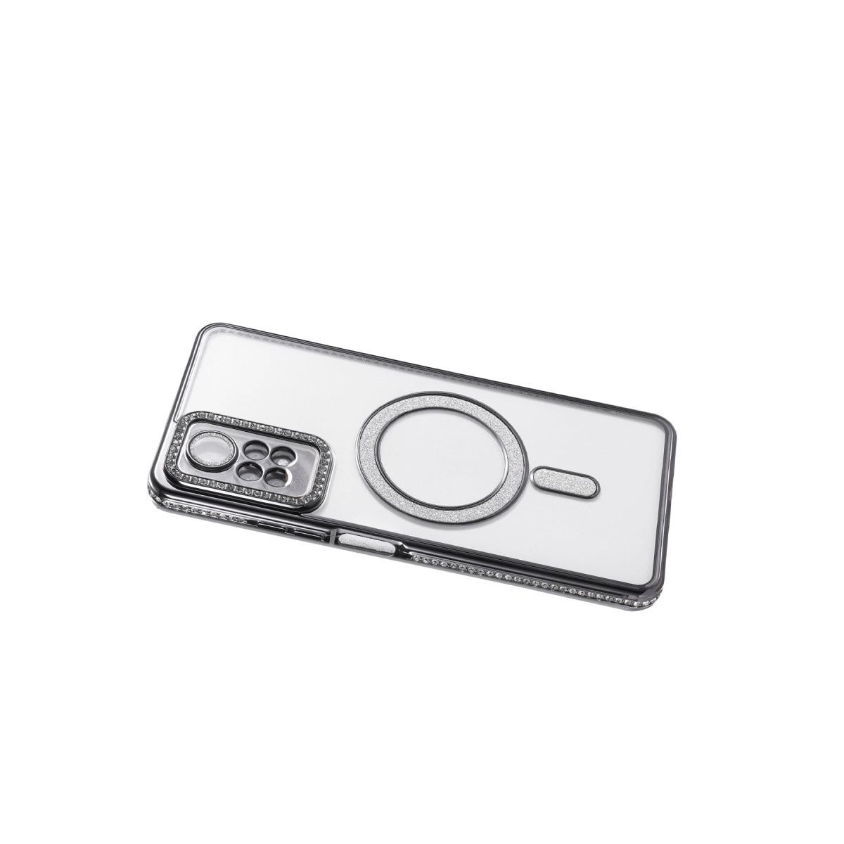 Xiaomi Redmi Note 12 Pro 4g Joke Simli Magneticsafe Kılıf - Siyah
