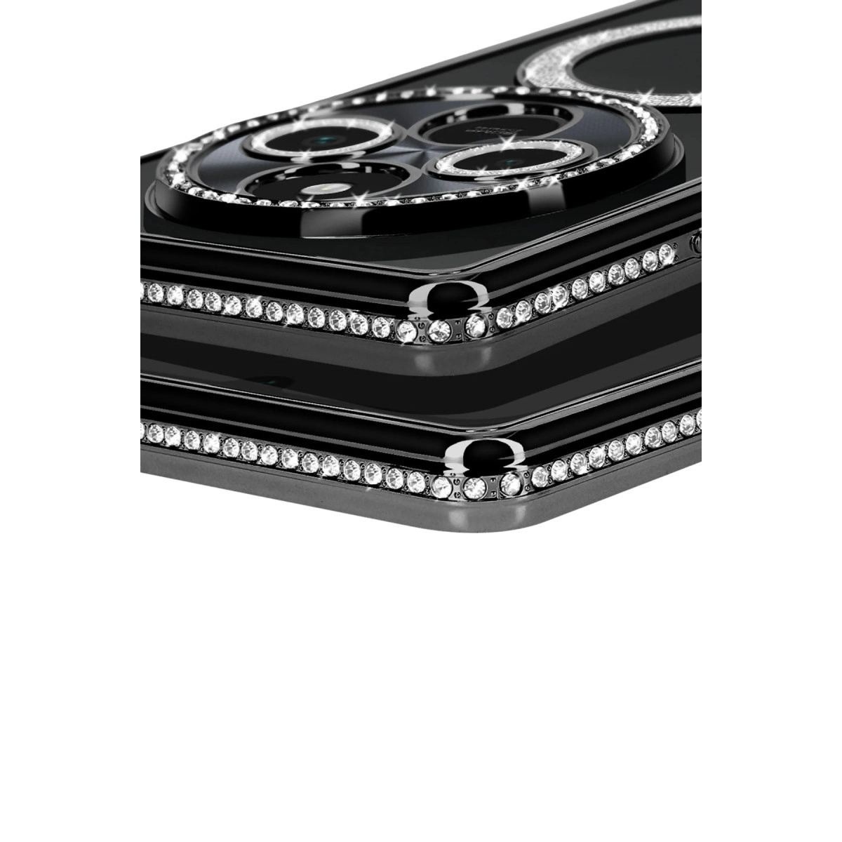 Xiaomi Redmi 14c Joke Simli Magneticsafe Kılıf - Siyah