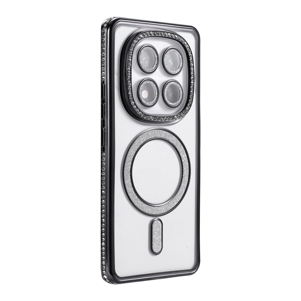 Xiaomi Redmi Note 14 Pro 4g Joke Simli Magneticsafe Kılıf - Siyah