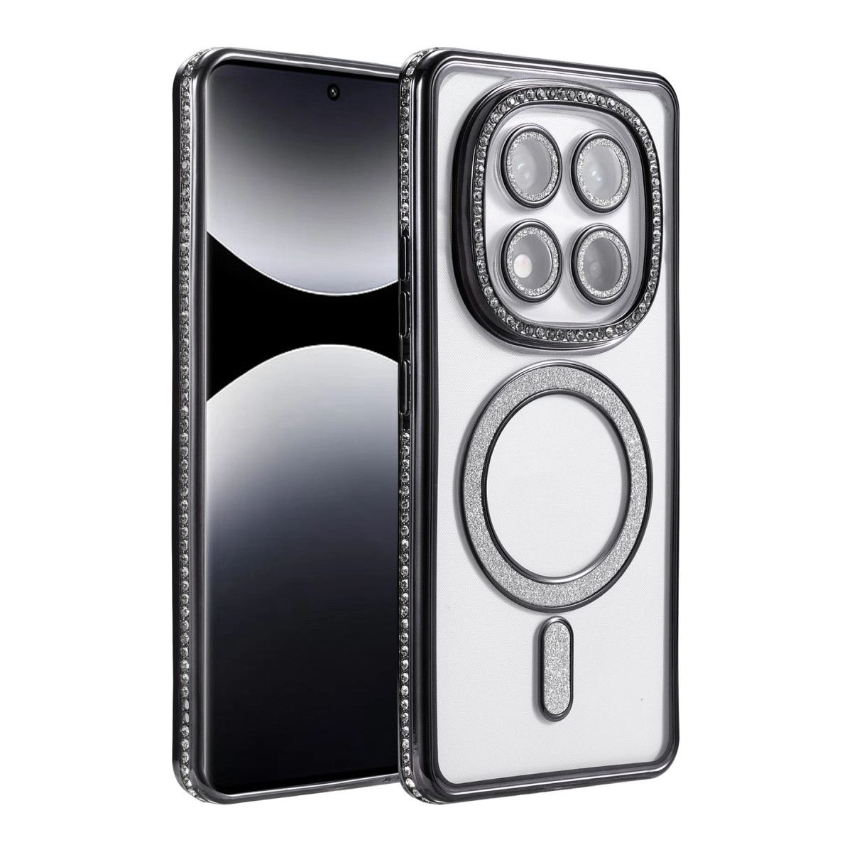 Xiaomi Redmi Note 14 Pro 5g Joke Simli Magneticsafe Kılıf - Siyah