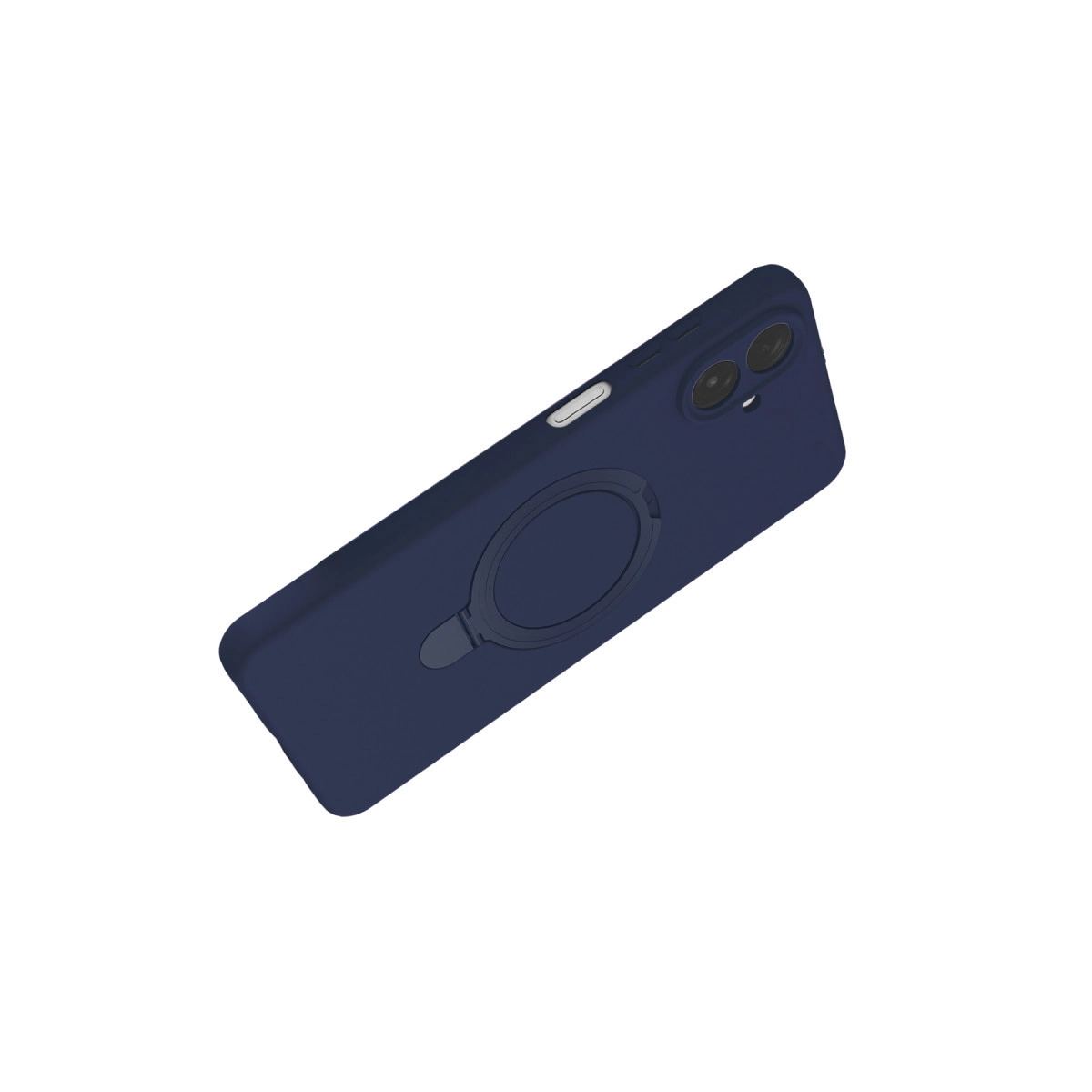 Samsung Galaxy A07 4g Regal Magsafe Standlı Kapak - Lacivert