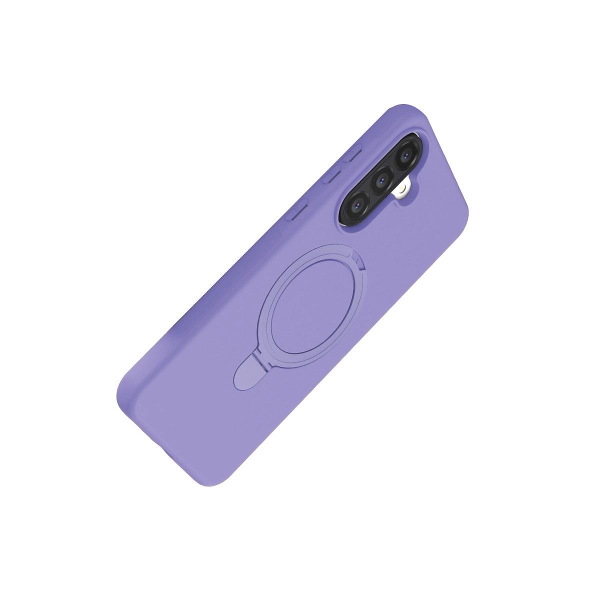 Samsung Galaxy A17 5g Regal Magsafe Standlı Kapak - Lila