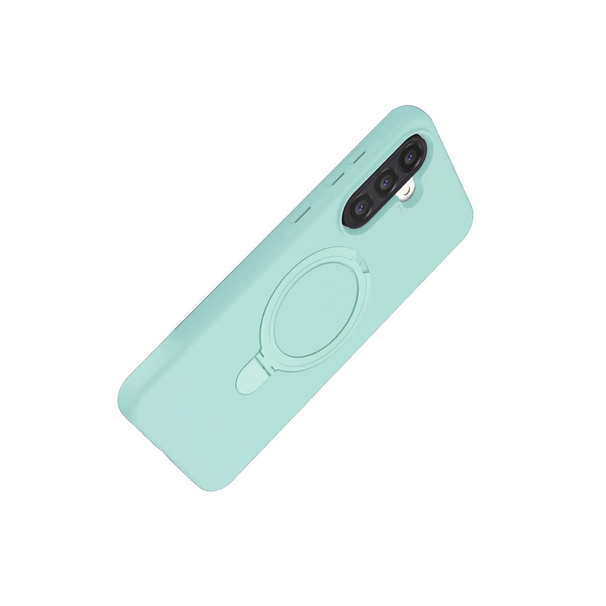 Samsung Galaxy A17 5g Regal Magsafe Standlı Kapak - Su Yeşili