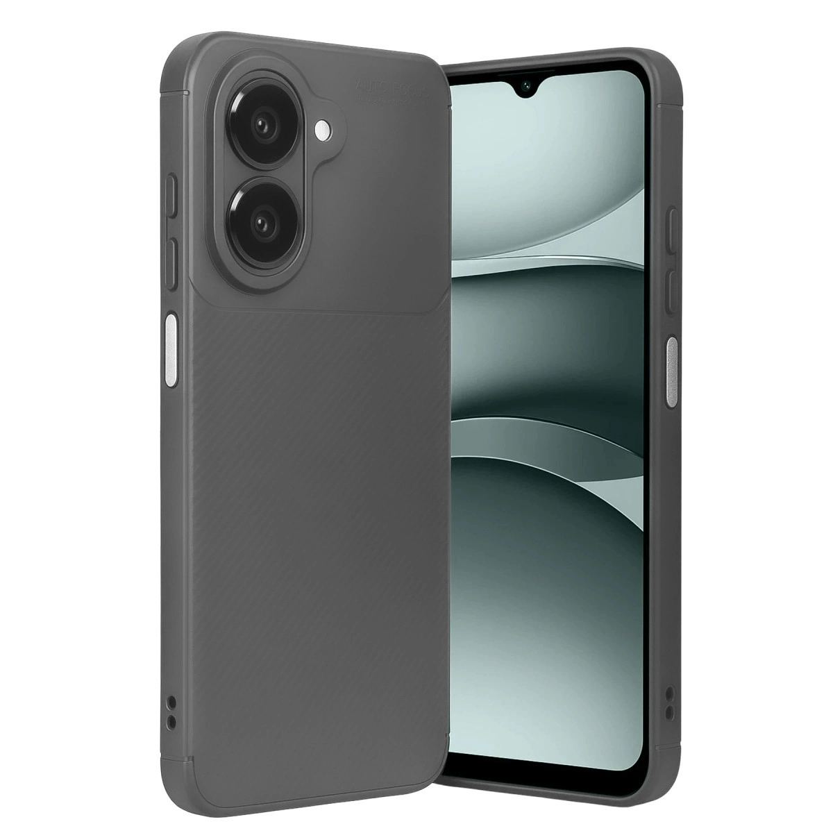 Samsung Galaxy A07 4g Auto Focus Karbon Kapak - Gri