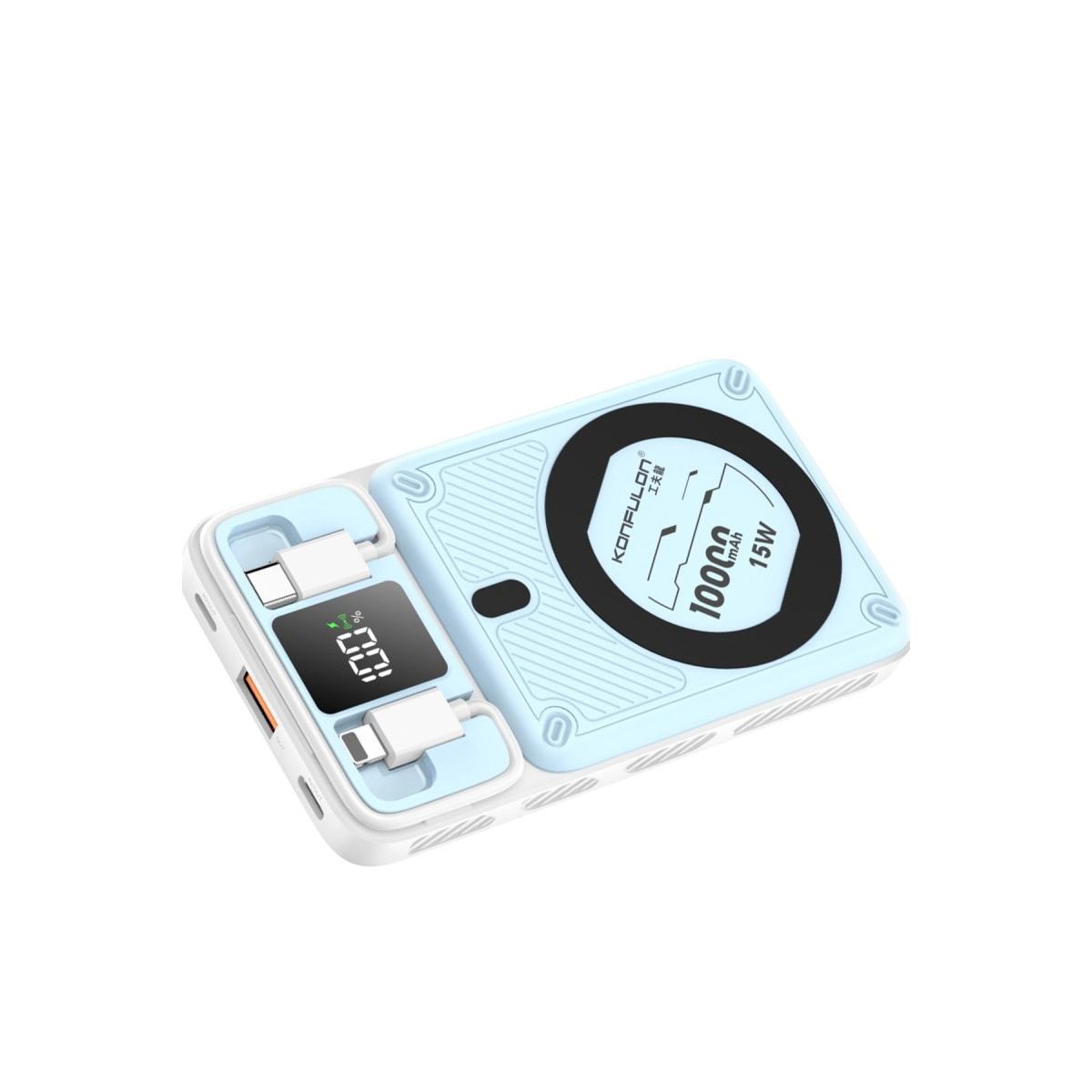 M25w 10.000 Mah 20w Pd Magsafe Powerbank - Mavi