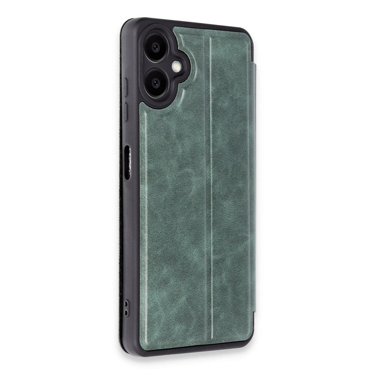 Samsung Galaxy A07 4g Flip Cover - Yeşil