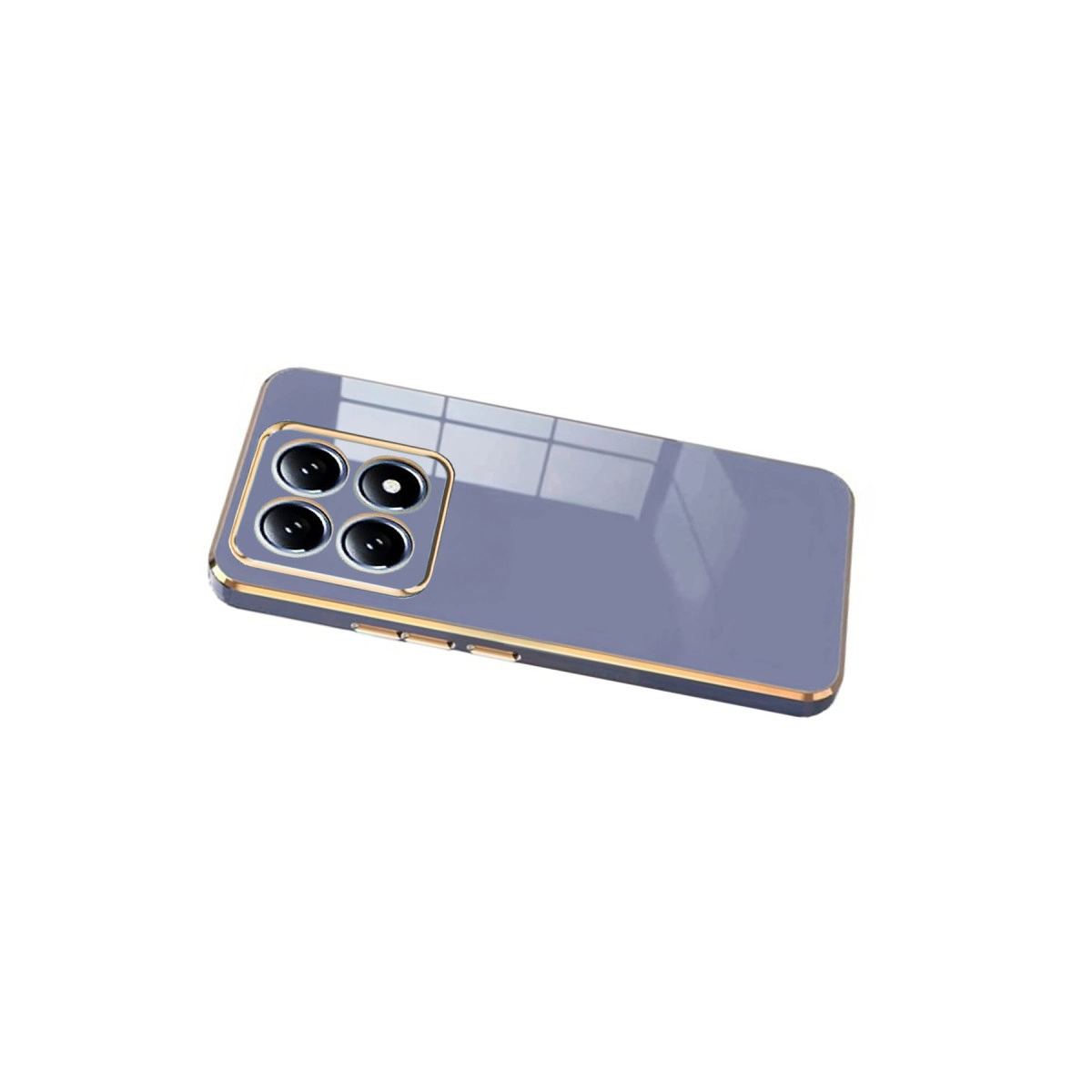 Xiaomi Mi 14t Pro Volet Silikon - Mavi