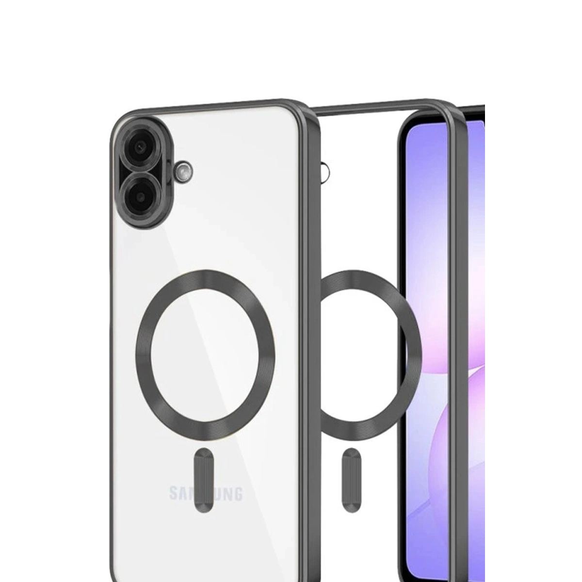 Samsung Galaxy A07 4g Kross Magneticsafe Kapak - Siyah