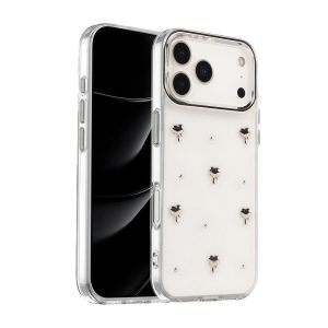 Apple İphone 17 Pro Fiyonk Desenli Kapak - Desen 1