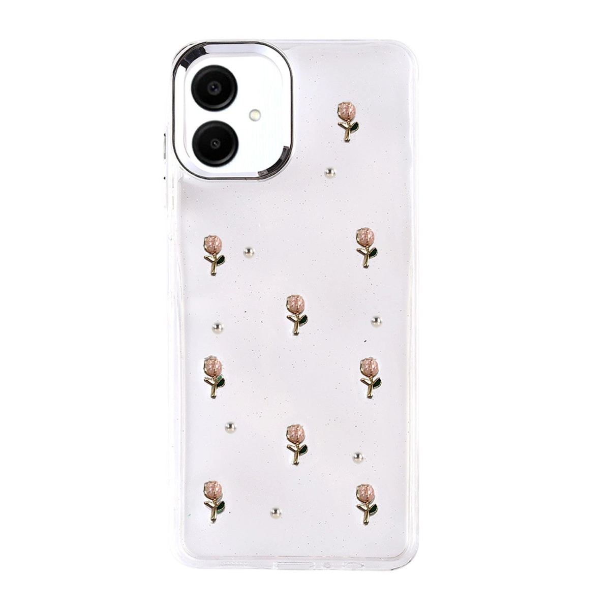 Samsung Galaxy A07 4g Fiyonk Desenli Kapak - Desen 6