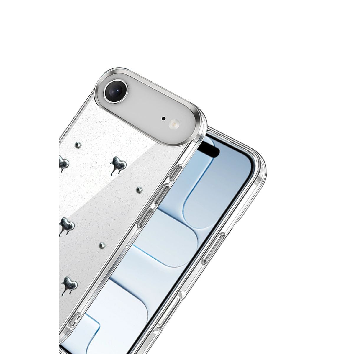 Apple İphone 17 Air Fiyonk Desenli Kapak - Desen 1