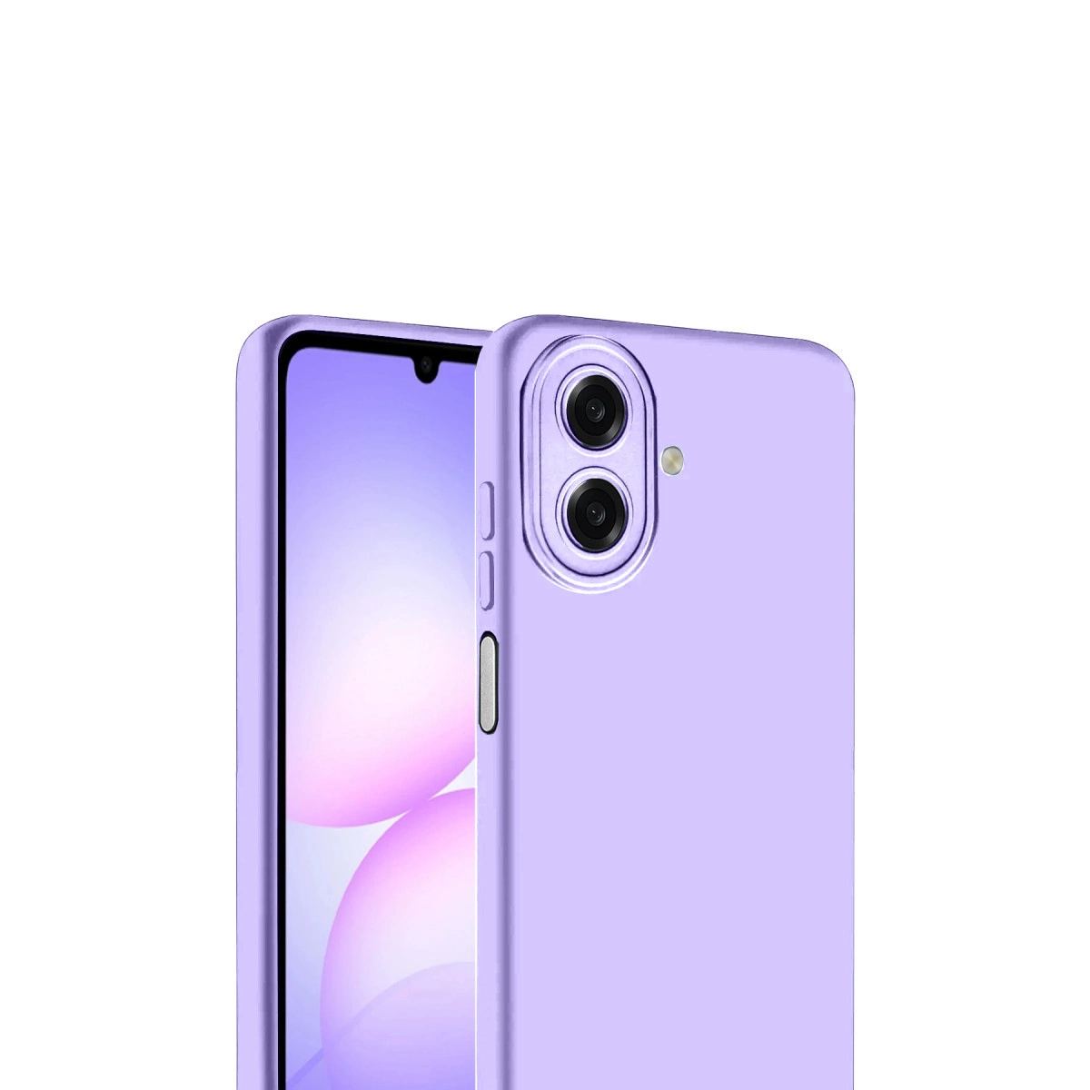 Samsung Galaxy A07 4g First Silikon - Lila