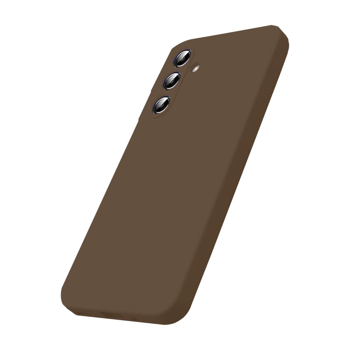 Samsung Galaxy S25 Fe First Silikon - Kahverengi