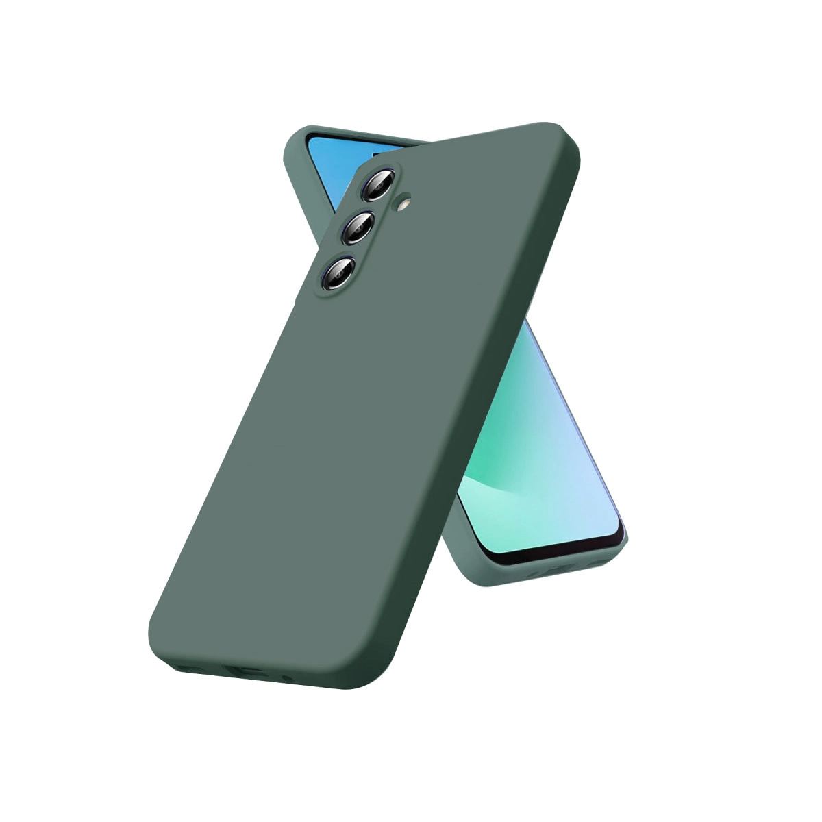 Samsung Galaxy S25 Fe First Silikon - Koyu Yeşil