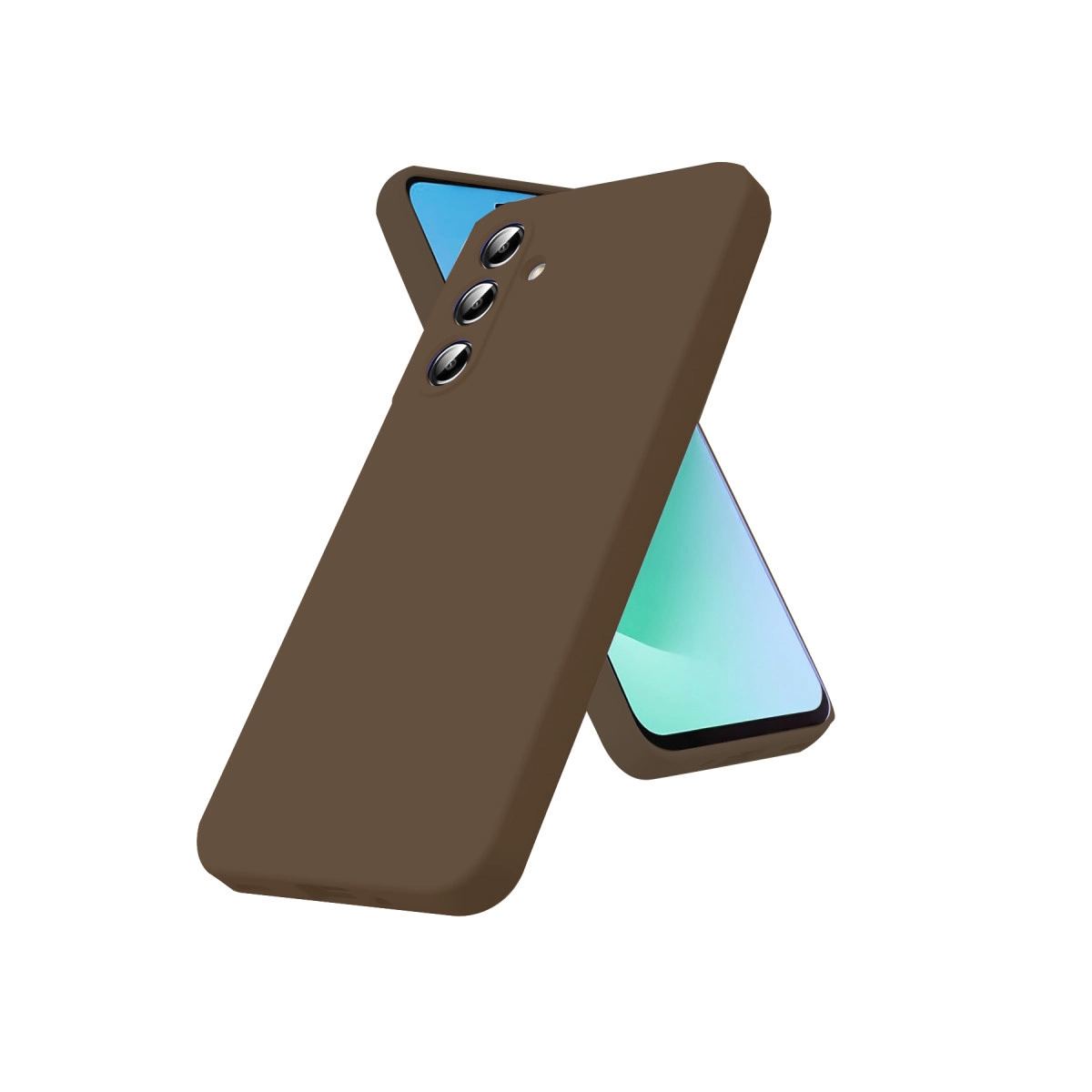 Samsung Galaxy A17 5g First Silikon - Kahverengi
