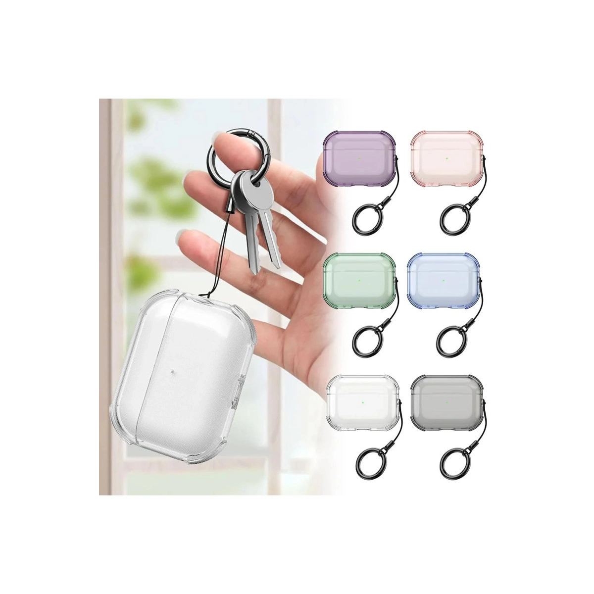 Apple Airpods Pro 3 (3.nesil) Showy Kılıf - Mavi