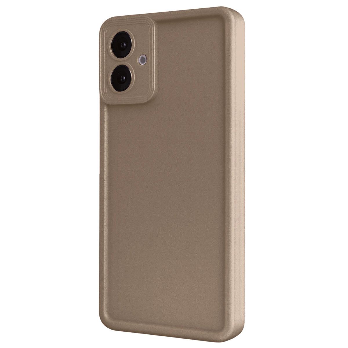 Samsung Galaxy A07 4g Viera Silikon - Kahverengi