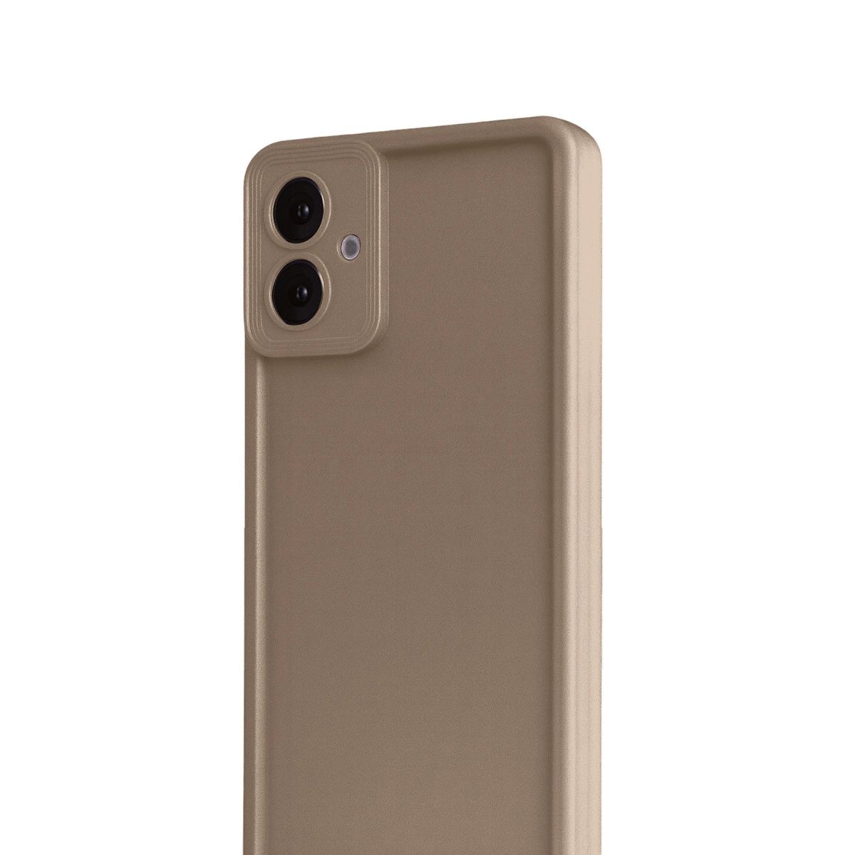 Samsung Galaxy A07 4g Viera Silikon - Kahverengi