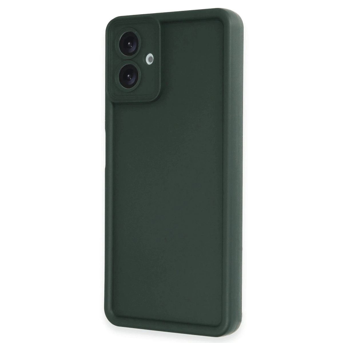 Samsung Galaxy A07 4g Viera Silikon - Koyu Yeşil