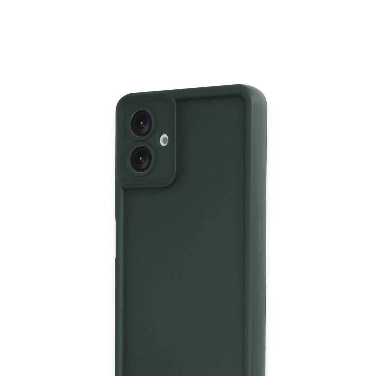 Samsung Galaxy A07 4g Viera Silikon - Koyu Yeşil