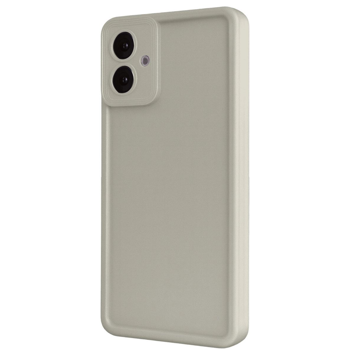 Samsung Galaxy A07 4g Viera Silikon - Krem