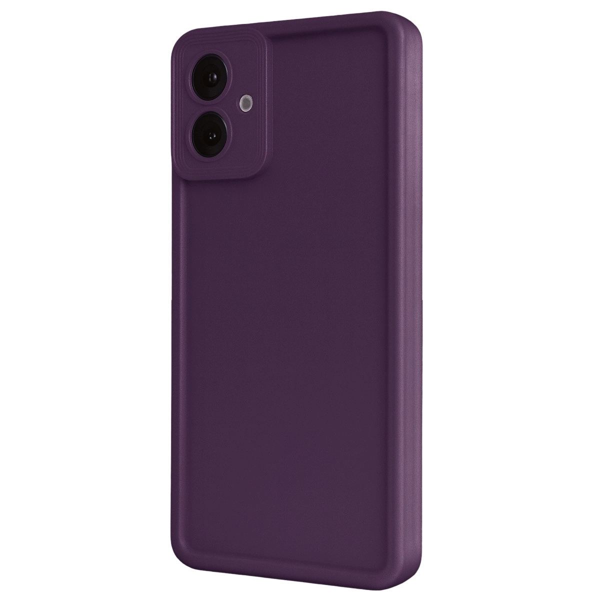 Samsung Galaxy A07 4g Viera Silikon - Mürdüm