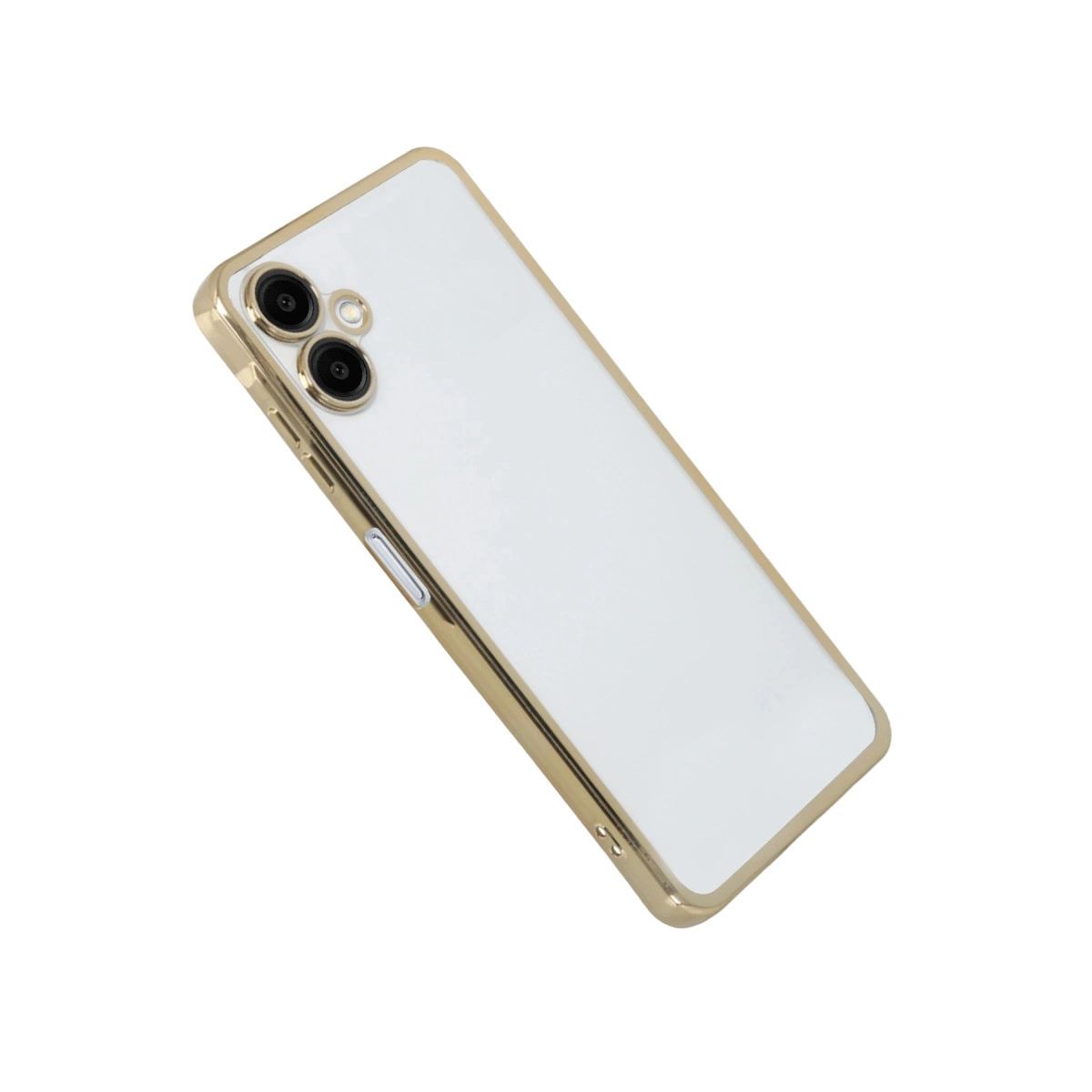 Samsung Galaxy A07 4g Razer Lensli Silikon - Gold