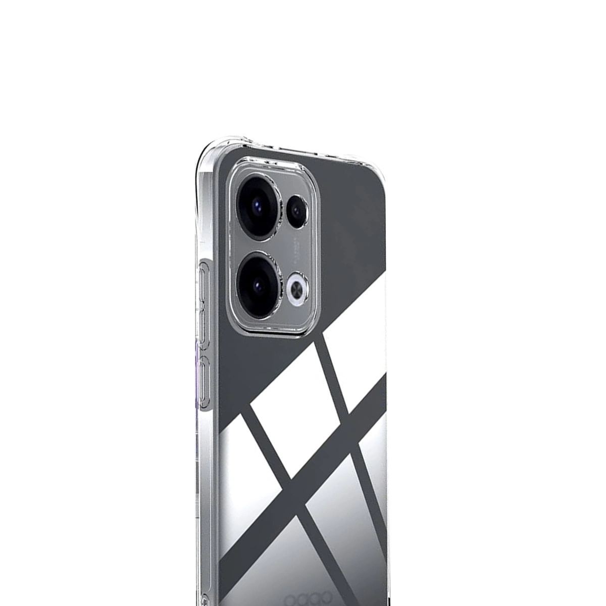 Oppo A6 Pro 4g Lüx Şeffaf Silikon - Şeffaf