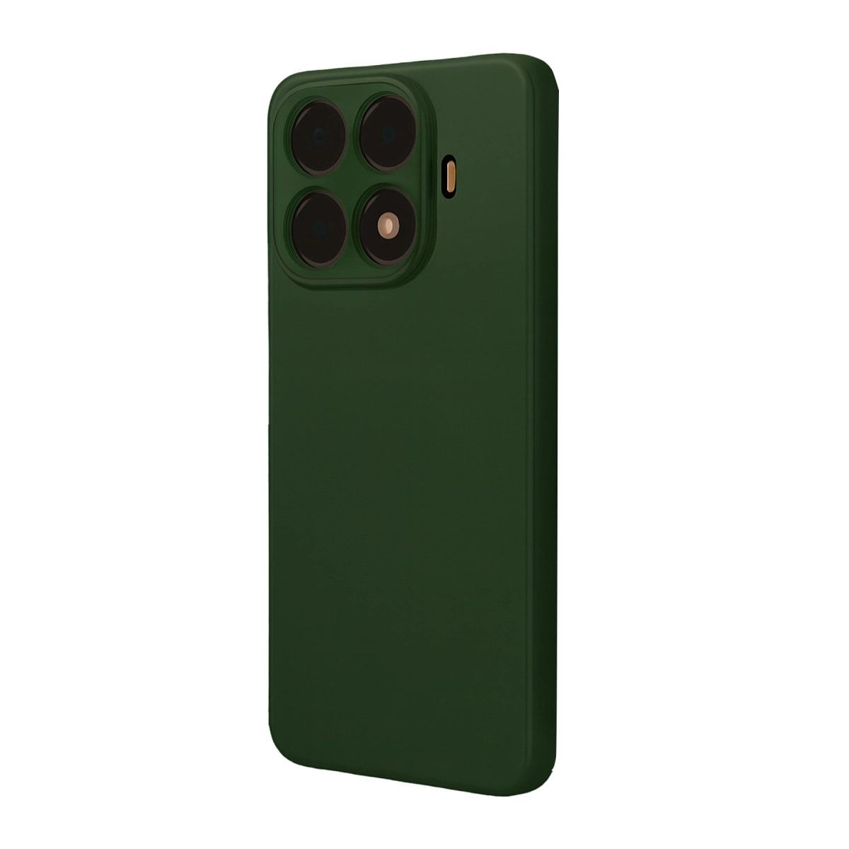 Xiaomi Mi 15t Pro Nano İçi Kadife Silikon - Koyu Yeşil