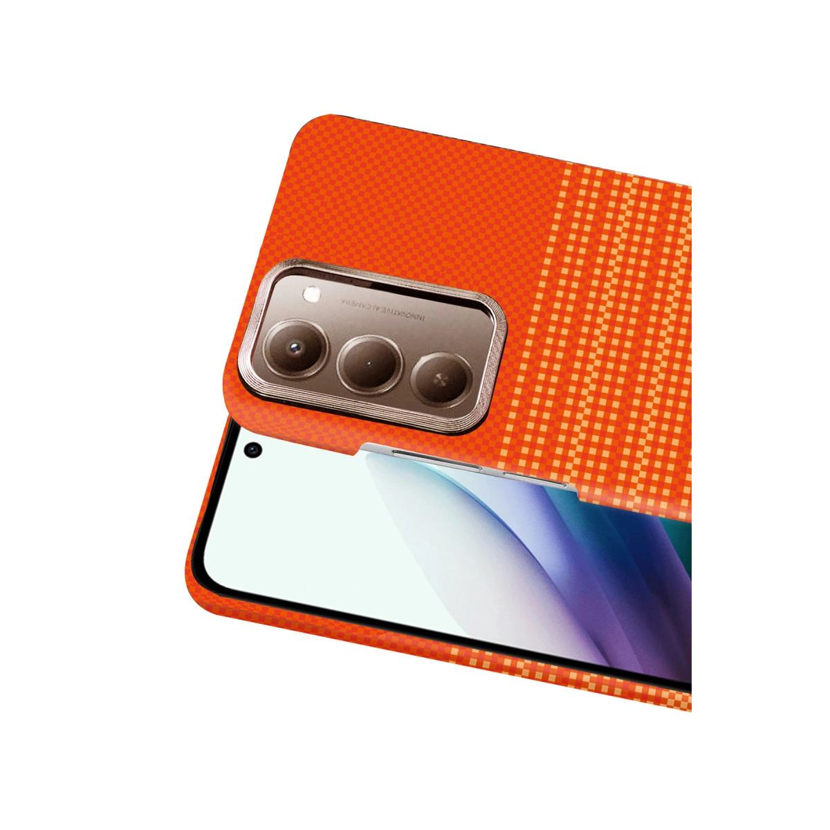 Xiaomi Redmi 15 4g Vega Magsafe Kapak - Turuncu