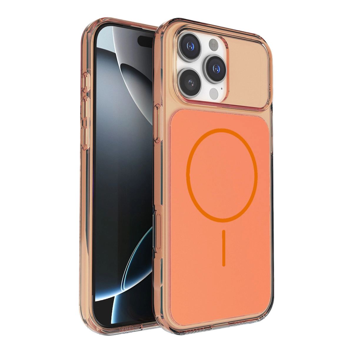 Joko Apple İphone 16 Pro Max Bruma Magsafe Kapak - Turuncu