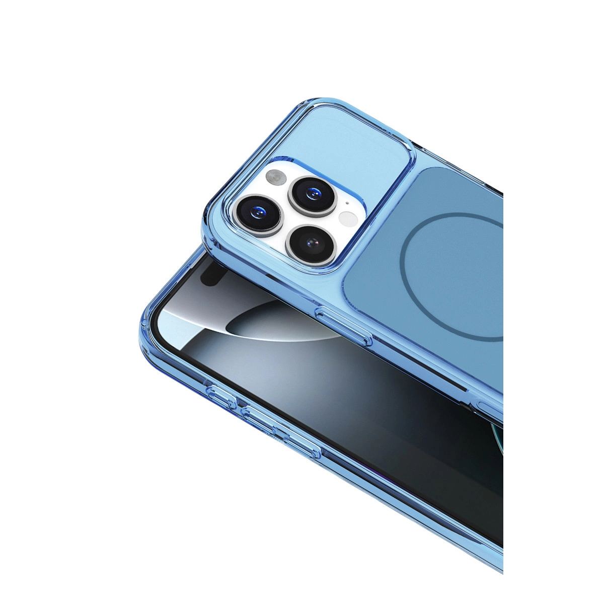 Joko Apple İphone 16 Pro Max Bruma Magsafe Kapak - Mavi