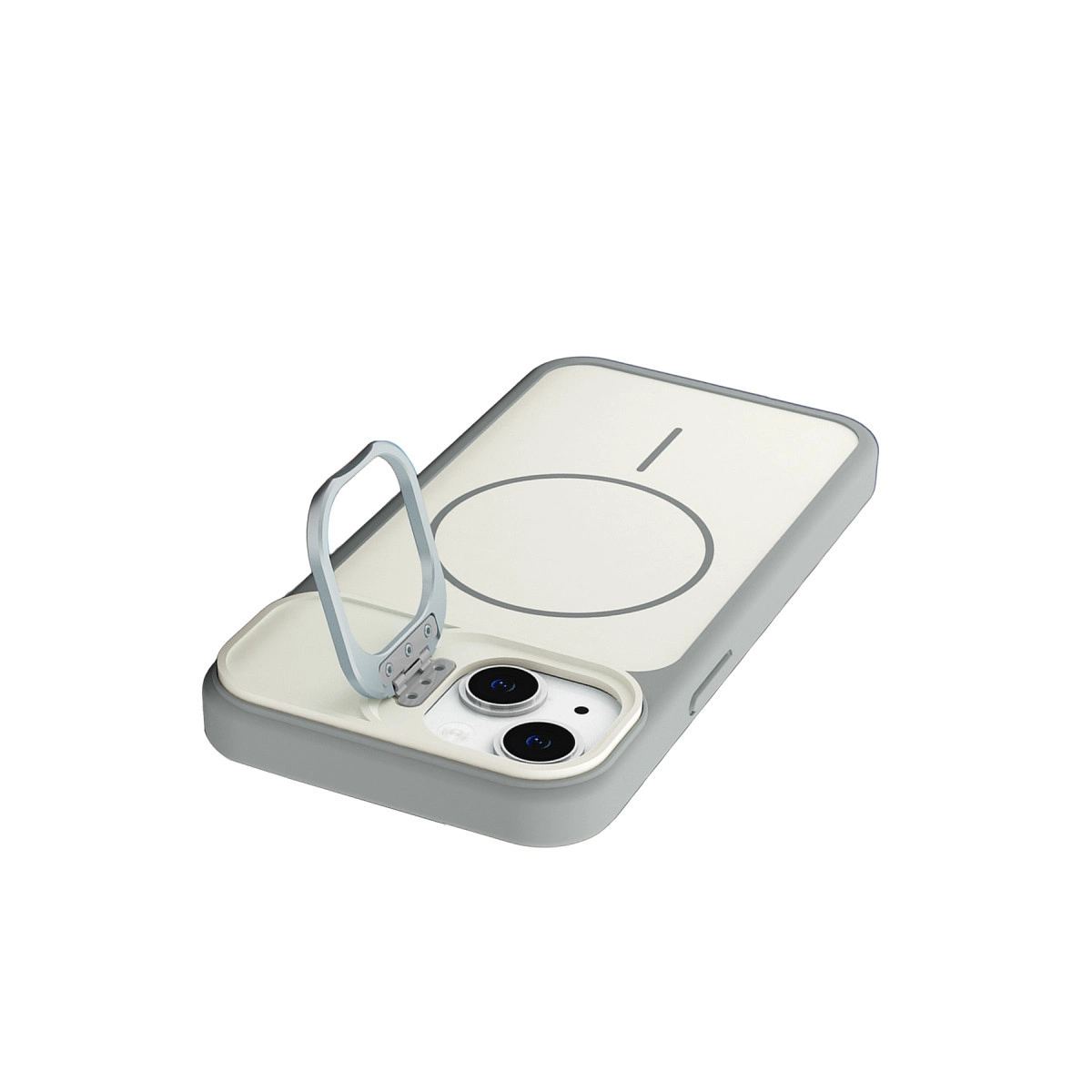 Joko Apple İphone 14 Pale Magsafe Standlı Kapak - Beyaz