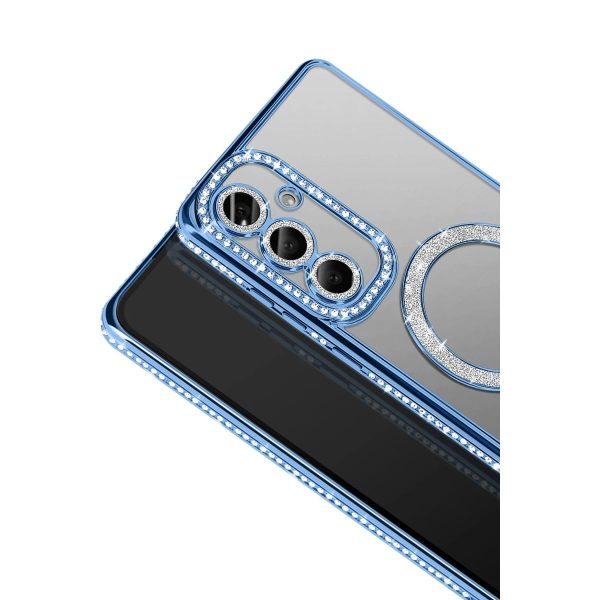 Joko Samsung Galaxy S26 Joke Simli Magneticsafe Kılıf - Mavi