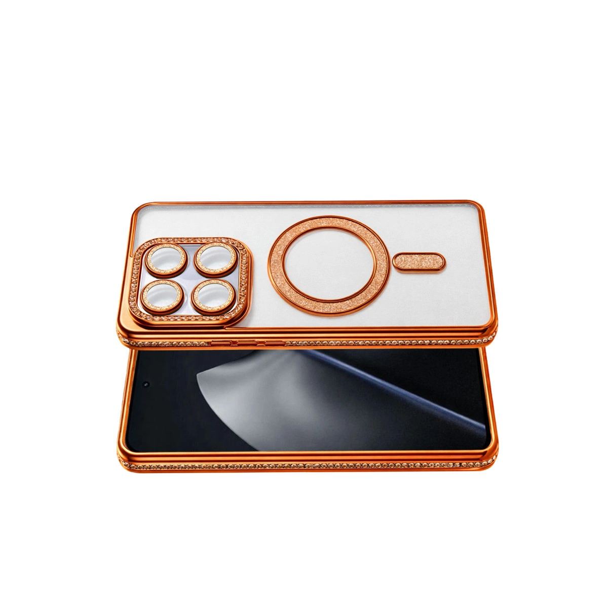 Joko Xiaomi Mi 15t Pro Joke Simli Magneticsafe Kılıf - Turuncu