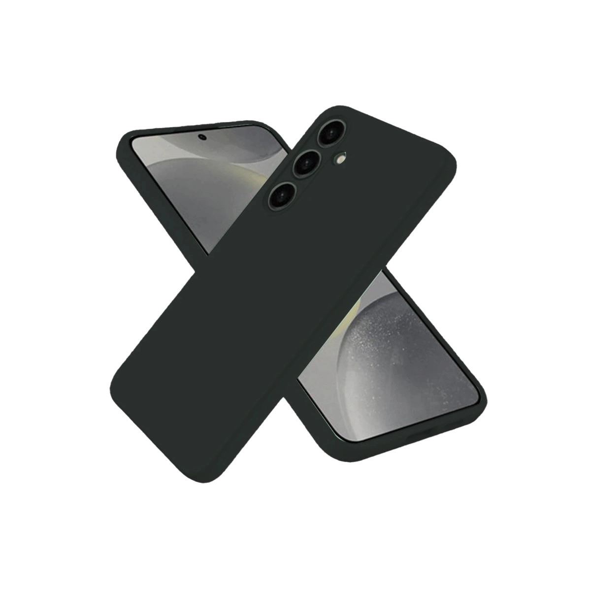 Samsung Galaxy S25 Plus Kılıf Nano İçi Kadife Silikon - Siyah