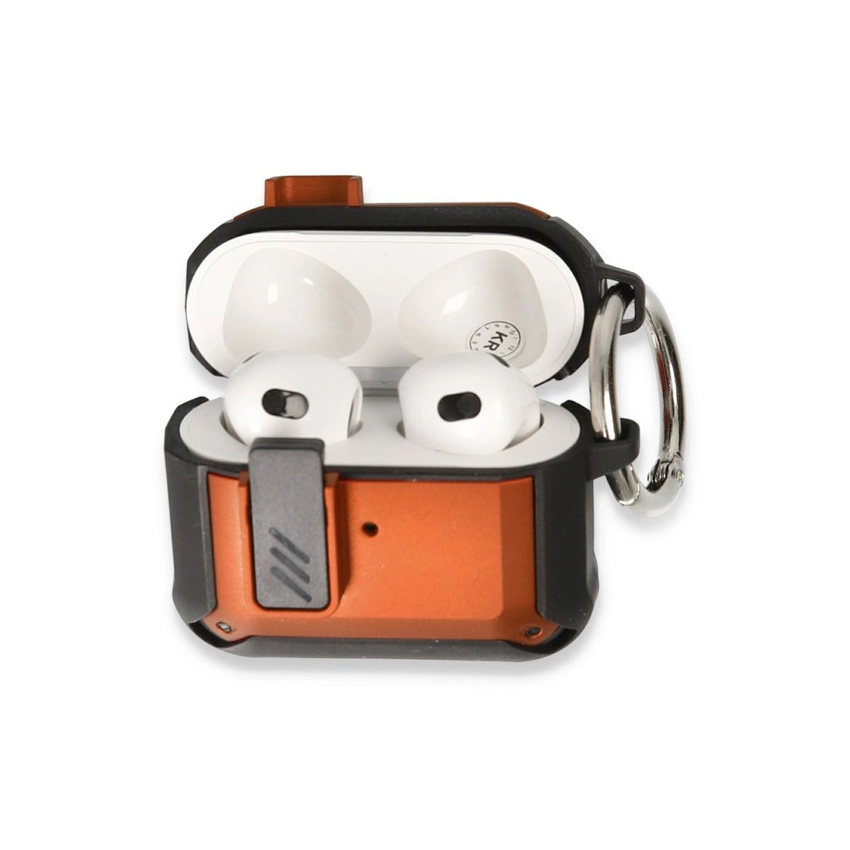 Apple Airpods 3 (3.nesil) Truva Kılıf - Turuncu