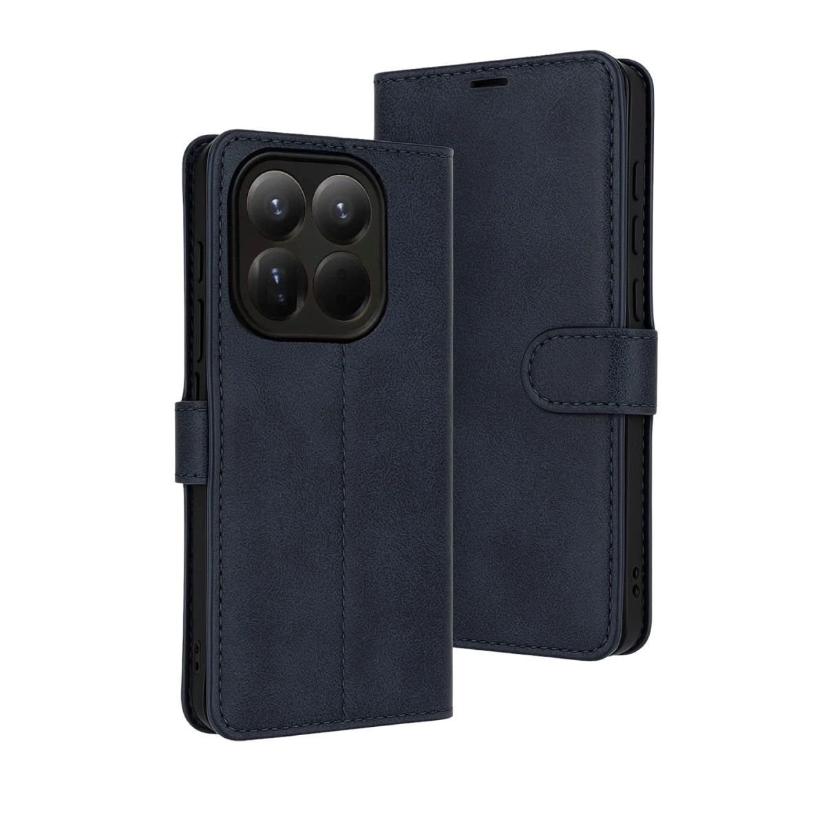 Xiaomi Mi 15t Trend S Plus Kapaklı Kılıf - Lacivert