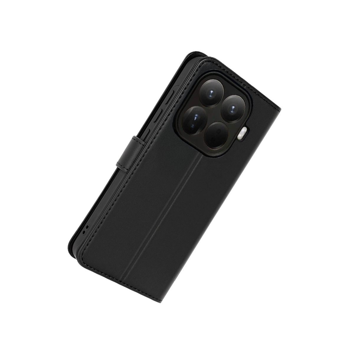 Xiaomi Mi 15t Pro Trend S Plus Kapaklı Kılıf - Siyah