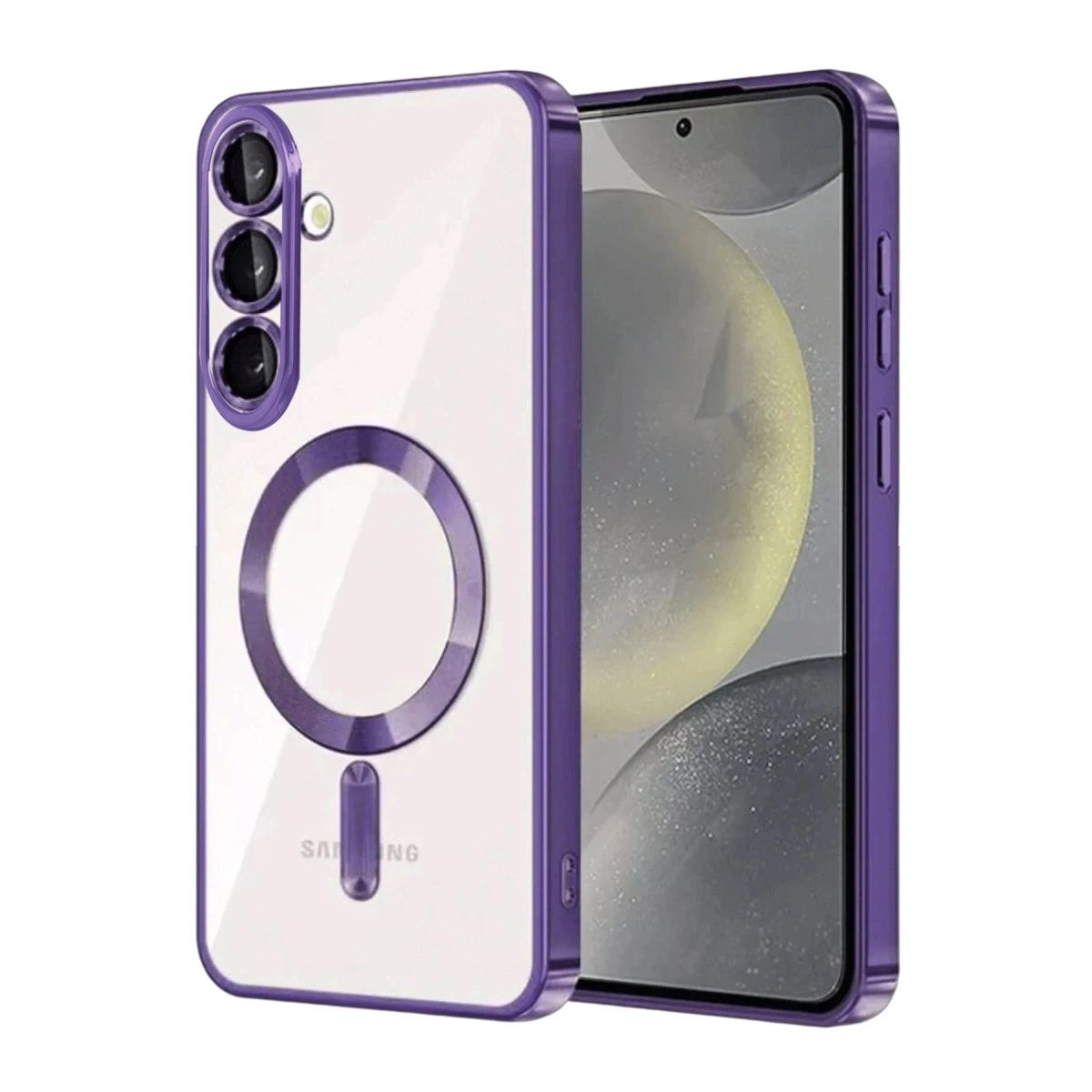 Samsung Galaxy A37 5g Kross Magneticsafe Kapak - Mor